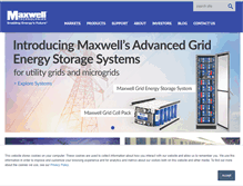 Tablet Screenshot of maxwell.com